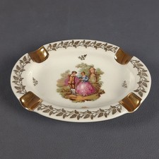 Cendrier En Porcelaine Limoges