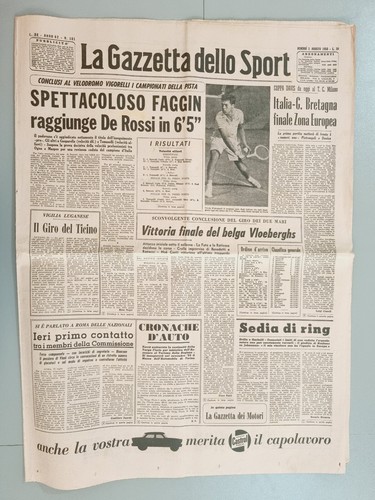 Gazzetta dello sport août - gazzetta,