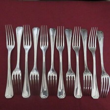 12 fourchettes à entremet en