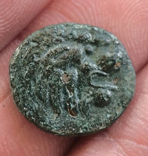 Monnaie grecque bronze lion - grecque,
