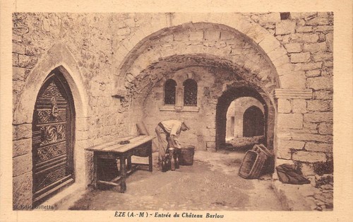 Cpa eze entrée - -,