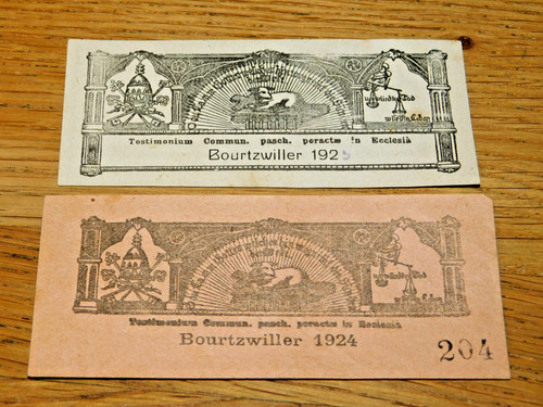 1924 ancien image pieuse - image,