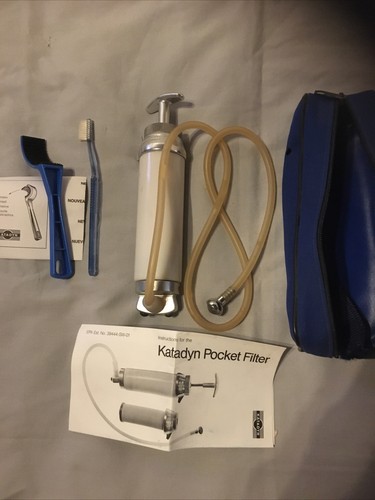 Vintage katadyn pocket water - vintage,