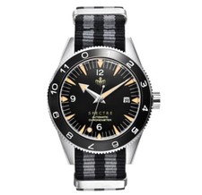 James Bond  007 SPECTRE Watch 41 mm Custom Mod Sapphire Crystal 100 Meters Dive