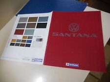 VolksWagen SANTANA Japanese Brochure   1985/10 PM30 J M30 JN EM30 CY SAIC NISSAN