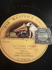 Disque 78 Tours La Traviata