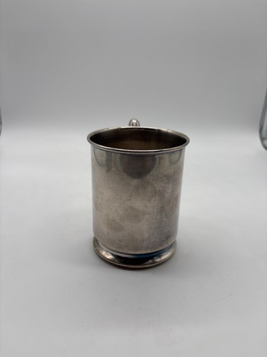 Tasse chope argentée