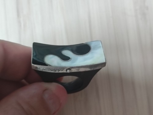Bijoux bague bois - bague, d'ébène