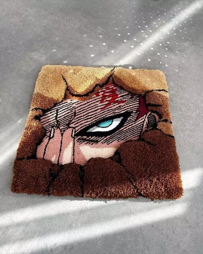 Tapis laine touffeté à - en,