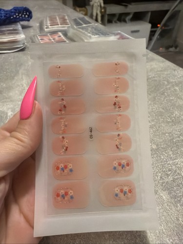 Autocollant stickers ongles - autocollant,