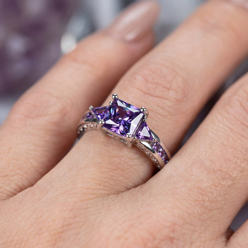 Bague plaqué argent - plaqué,
