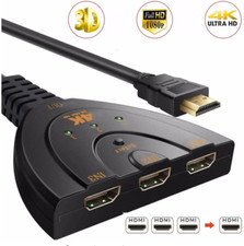  HDMI Switch 4k | 3 Port HDMI