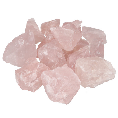 Quartz rose pierres - 3,