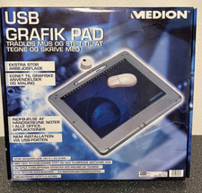 MEDION USB Graphics Tablet with Stylus Model: MD41217 - Brand NEW NOS