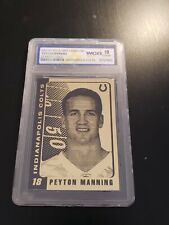 2003 Peyton Manning Merrick Mint Laser Line 23 Karat Gold WCG GEM-MT 10