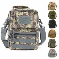 Tactical Men Messenger Bag Shoulder Canvas Vintage Crossbody Army Satchel Pouch