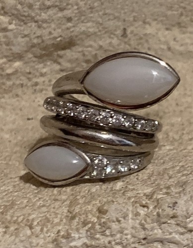 Bague argent massif sertie - bague,