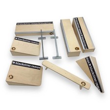 Blackriver Fingerboard Ramps and Rails Assorted Set - 9 Items, Loose