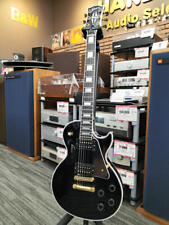 GIBSON CUSTOM SHOP LES PAUL CUSTOM VOS EBONY Used Electric Gutiar