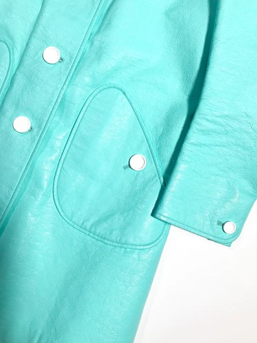 Trench courrèges vinyle - trench, en