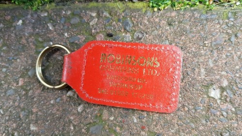Porte clés cuir robinsons - , porte-clÉs