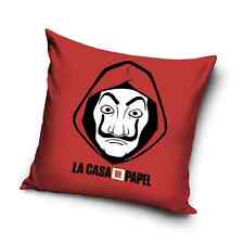 Taie D'Oreiller Couverture Coussin Microfibre Imprimé Officiel La Casa di Carta