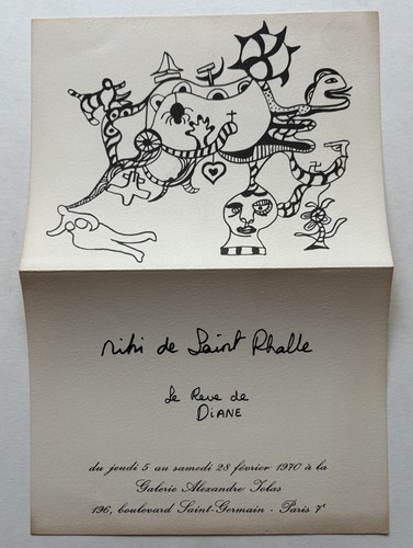 Niki saint phalle carton - phalle,
