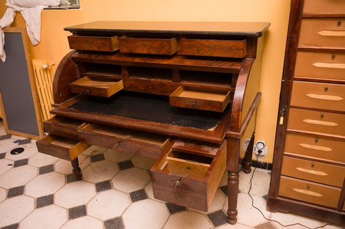 Ensemble mobilier acajou - ensemble, de
