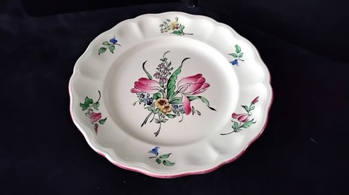 Compotier demi porcelaine - , de