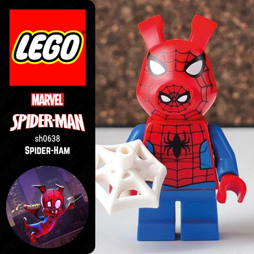 Lego minifigure spider ham - lego,