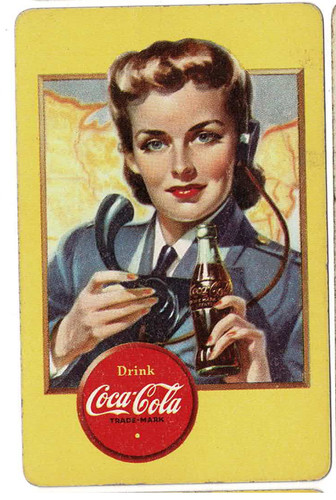 Carte coca cola usa 1943 - carte,