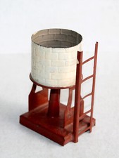 MODEL N and HO - WATER CASTLE TANK ON BASE TANK DIORAMA DECOR TRAIN