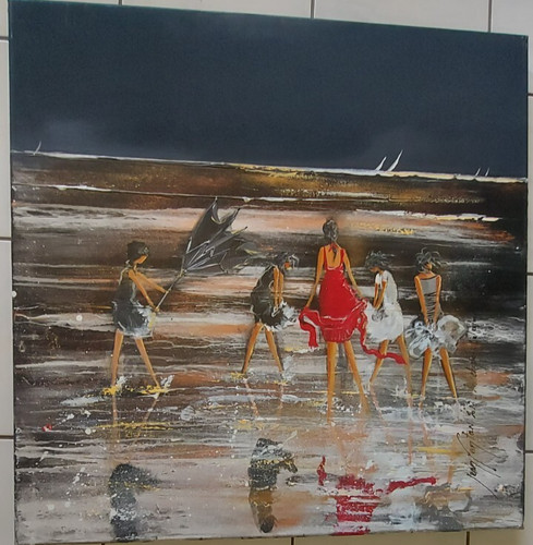 Tableau peinture jean - tableau, fontan