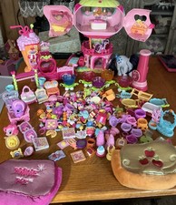 Large My Little Pony Lot - Playsets, & Accessories