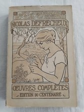 DEFRECHEUX OEUVRES EDITION DU CENTENAIRE 1925 GRAVURES RASSENFOSSE WITTE DONNAY