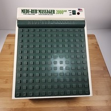 Medi Rub Foot Massager 2000 Plus Model MR-3F Vibrating Massage Machine