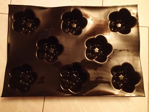 Empreinte cascades fleurs - 8, de