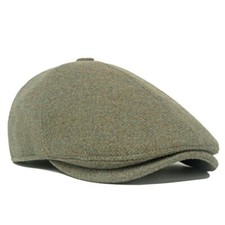 Casquette Newsboy En Laine Pour Hommes, Chapeau Rétro Ajustable, Béret D'Artiste