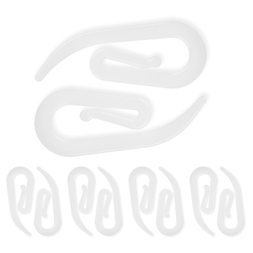 Plastique blanc crochets - plastique,