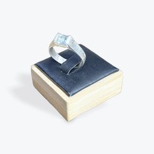 Bagues topaze bleu semi