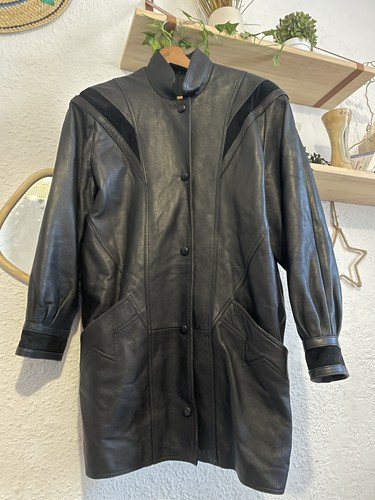 Veste vintage cuir - veste, en