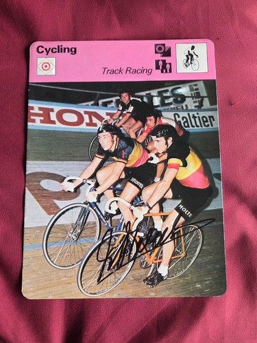 Eddy merckx signed 1977 - eddy,