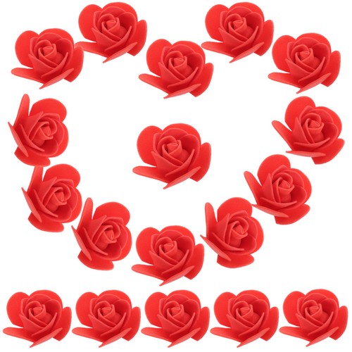 50pcs têtes fleurs de - 50pcs,