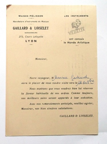 Carte postale correspondance