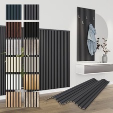 Panneaux acoustiques HEXIM APH05 - Plomb noir 138,5 x 60 cm panneau mural boi...