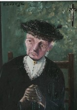 TABLEAU ANCIEN EXPRESSIONISME