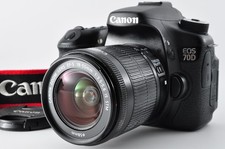 [Near MINT] Canon EOS 70D 20.2 MP Digital SLR Camera w/18-55mm Lens From JAPAN