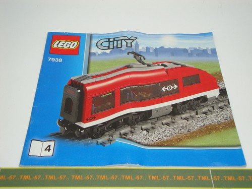 Légo train lego city - légo, notice