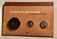 Monnaies Romaines Empereurs editions Champflour 3 Reproductions New Box