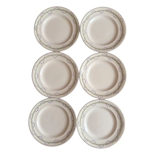 Lot assiettes plates - 6,